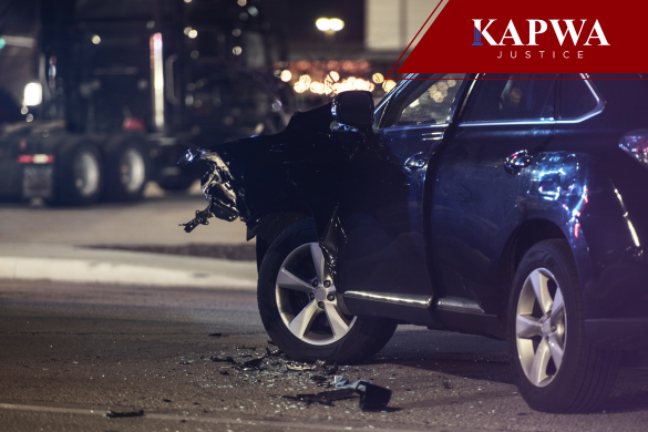 three-car crash in Compton